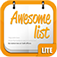 Awesome List To-Do Tasks Lite